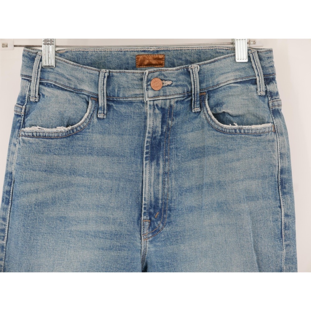 Mother The Hustler Ankle Jeans Blue Scenic Route High Rise Women's 27 27x28